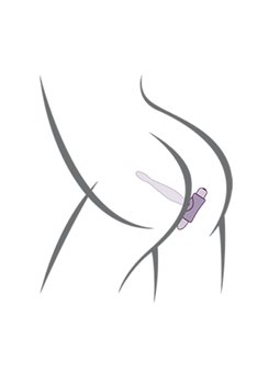 Rocks-Off Petite Sensations Teazer - Black Vibrating Anal Plug