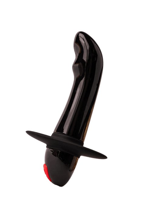 Rocks-Off Quest - Vibratore Prostatico in Silicone Nero 10 Velocità