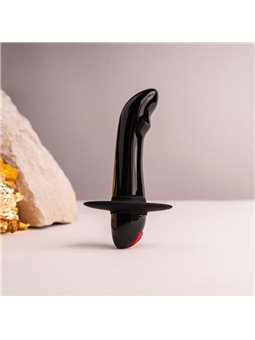 Rocks-Off Quest - Black Silicone Prostate Vibrator with 10 Speeds