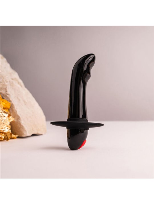 Rocks-Off Quest - Black Silicone Prostate Vibrator with 10 Speeds