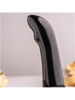 Rocks-Off Quest - Black Silicone Prostate Vibrator with 10 Speeds