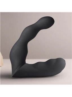 Rocks-Off - Flexible Black Silicone Prostate and Anal Vibrator