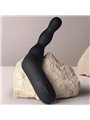 Rocks-Off - Flexible Black Silicone Prostate and Anal Vibrator