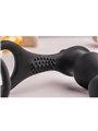 Rocks-Off Ro-Zen Pro - Anello Fallico con Plug Anale Vibrante Nero
