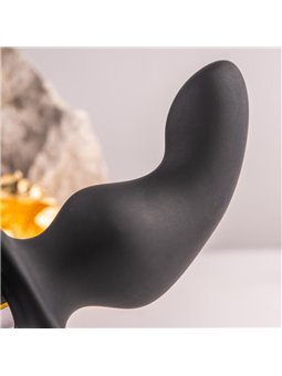 Rocks-Off Ro-Zen Pro - Anello Fallico con Plug Anale Vibrante Nero
