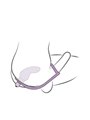 Rocks-Off Ro-Zen Pro - Anello Fallico con Plug Anale Vibrante Nero