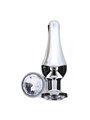 Toyjoy Diamond Bum Bijou Small - Plug Anale in Alluminio con Diamante