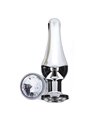 Toyjoy Diamond Bum Bijou Medium - Plug Anale in Alluminio con Diamante