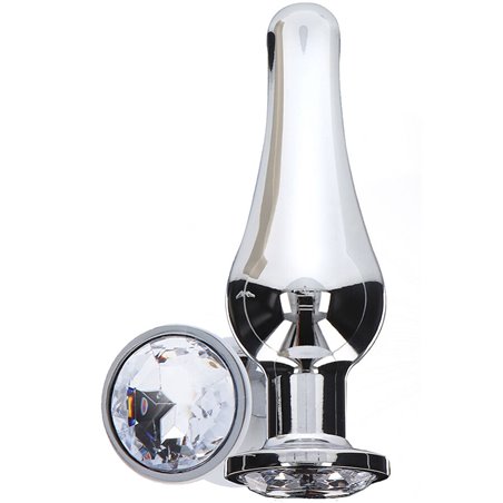 Toyjoy Diamond Bum Bijou Large - Aluminium Anal Plug with Diamond