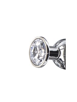 Toyjoy Diamond Bum Bijou Large - Plug Anale in Alluminio con Diamante