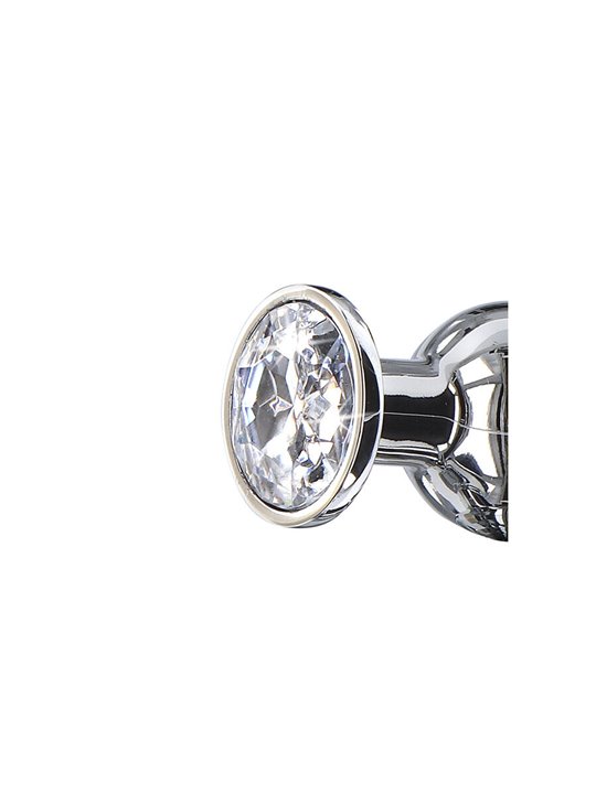 Toyjoy Diamond Bum Bijou Large - Plug Anale in Alluminio con Diamante