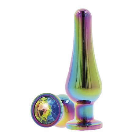 Toyjoy Twilight Bum Bijou Small - Plug Anale in Alluminio con Diamante