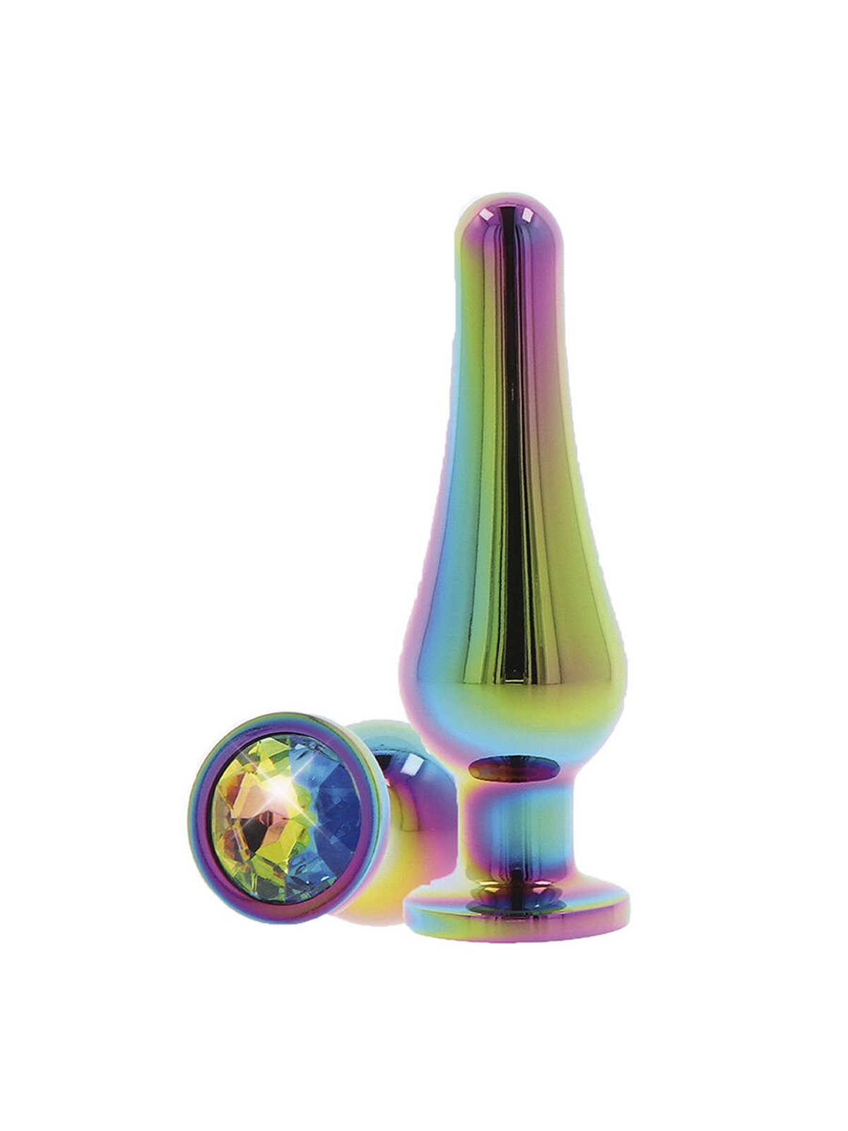 Toyjoy Twilight Bum Bijou Small - Plug Anale in Alluminio con Diamante