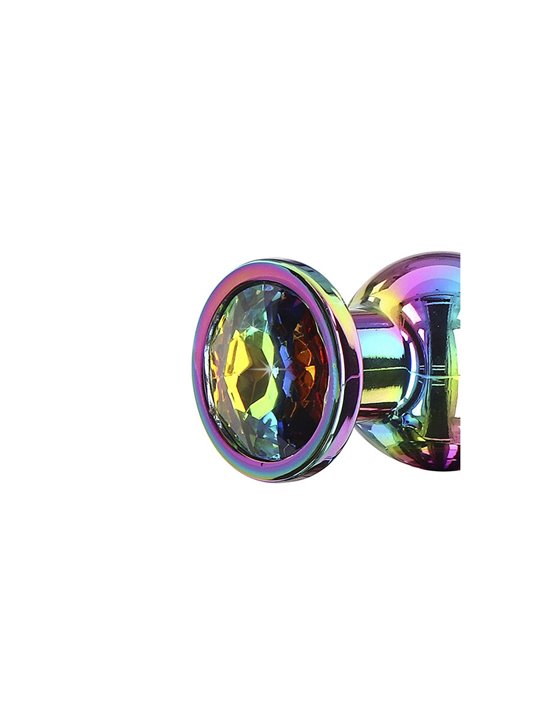 Toyjoy Twilight Bum Bijou Small - Plug Anale in Alluminio con Diamante