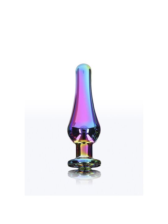 Toyjoy Twilight Bum Bijou Small - Plug Anale in Alluminio con Diamante