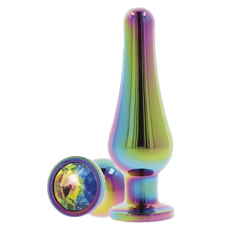 Toyjoy Twilight Bum Bijou Medium - Aluminium Anal Plug with Diamond