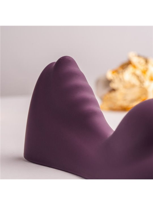 Rocks-Off Ruby Glow Dusk - Stimolatore Clitorideo e Vaginale Viola