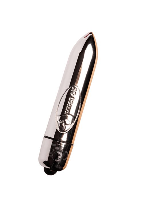 Rocks-Off RO-80 MM - Chrome Silicone Bullet Vibrator