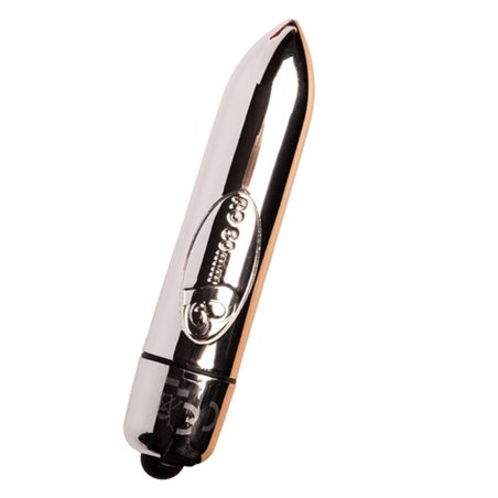 Rocks-Off RO-80 MM - Vibratore a Proiettile in Silicone Cromato