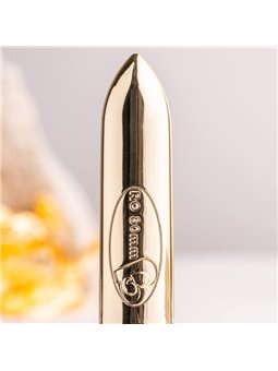 Rocks-Off RO-80 MM - Vibratore a Proiettile in Silicone Champagne