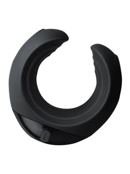 Rocks-Off Echo - Masturbatore Maschile in Silicone Nero con Vibrazione