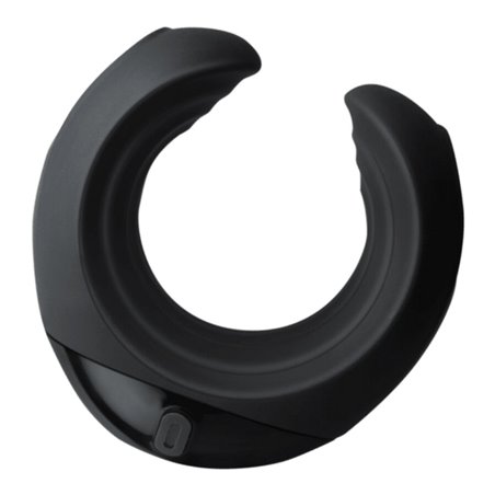 Rocks-Off Echo - Masturbatore Maschile in Silicone Nero con Vibrazione