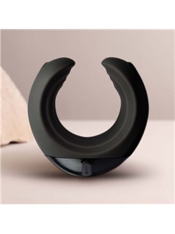 Rocks-Off Echo - Masturbatore Maschile in Silicone Nero con Vibrazione