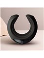 Rocks-Off Echo - Masturbatore Maschile in Silicone Nero con Vibrazione