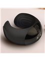 Rocks-Off Echo - Masturbatore Maschile in Silicone Nero con Vibrazione