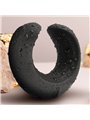 Rocks-Off Echo - Masturbatore Maschile in Silicone Nero con Vibrazione