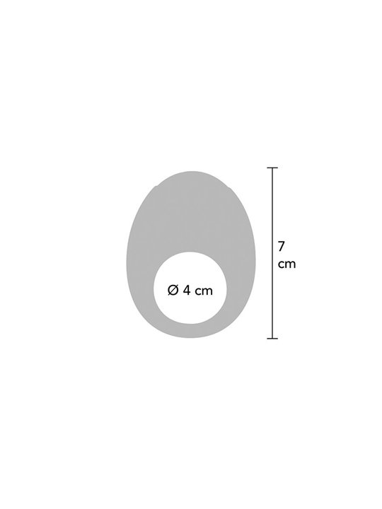 Toyjoy Eclipse - Anello Fallico Vibrante con Luce Led Multicolore