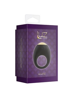 Toyjoy Eclipse - Anello Fallico Vibrante con Luce Led Multicolore