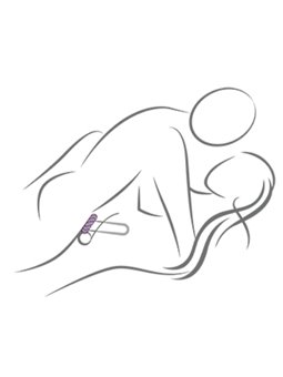 Rocks-Off Twist - Flexible Black Liquid Silicone Cock Ring