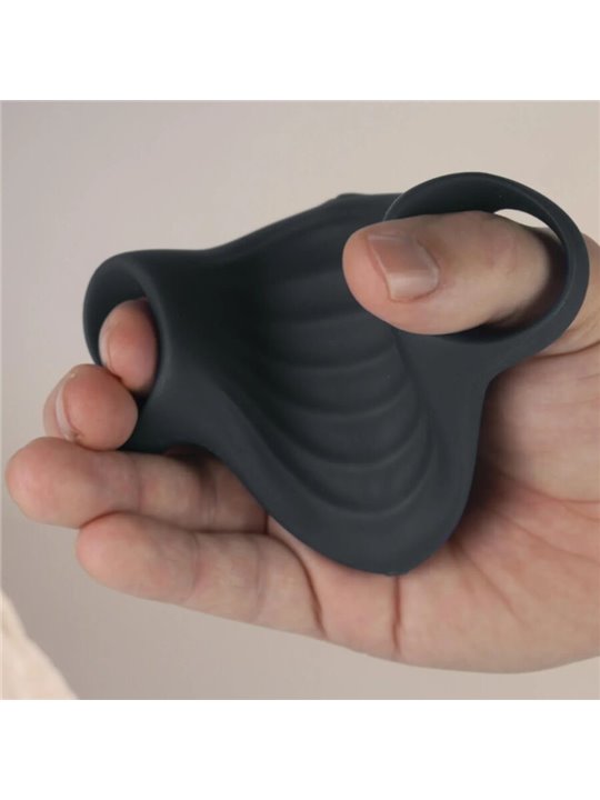 Rocks-Off Palm Black - Flexible Male Masturbator with Vibration