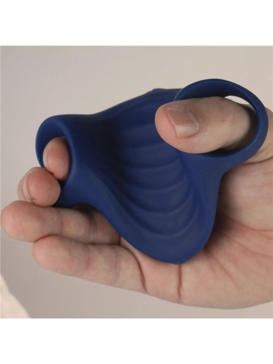 Rocks-Off Palm Blue - Flexible Male Masturbator with Vibration