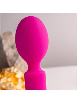 Rocks-Off Oriel - Vibratore a Bacchetta Fucsia con Testina Flessibile