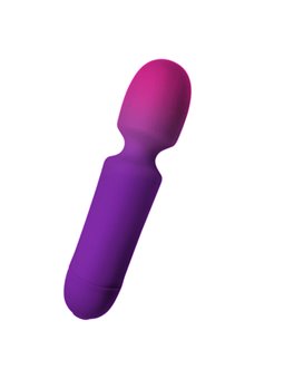 Rocks-Off Glo-Girl Wand - Vibratore a Bacchetta in Silicone Viola
