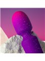 Rocks-Off Glo-Girl Wand - Vibratore a Bacchetta in Silicone Viola