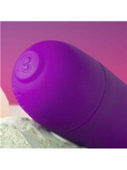 Rocks-Off Glo-Girl Wand - Purple Silicone Wand Vibrator