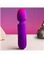 Rocks-Off Glo-Girl Wand - Purple Silicone Wand Vibrator