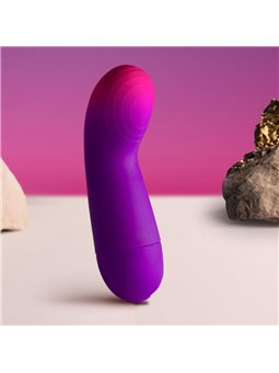 Rocks-Off Glo-Girl Vibe - Purple Silicone G-Spot Vibrator
