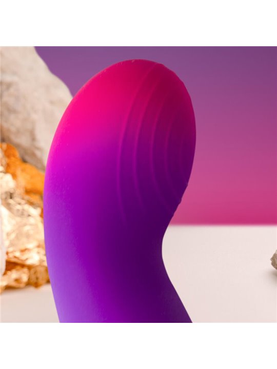 Rocks-Off Glo-Girl Vibe - Purple Silicone G-Spot Vibrator