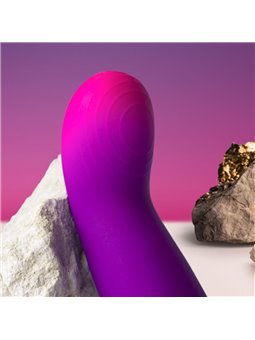 Rocks-Off Glo-Girl Vibe - Purple Silicone G-Spot Vibrator