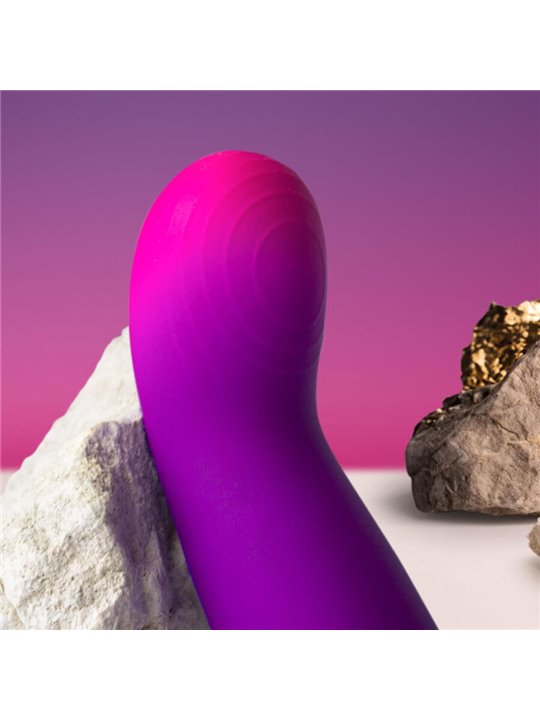 Rocks-Off Glo-Girl Vibe - Purple Silicone G-Spot Vibrator