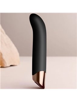 Rocks-Off Chaiamo G - Vibratore Punto G in Silicone Nero 10 Velocità