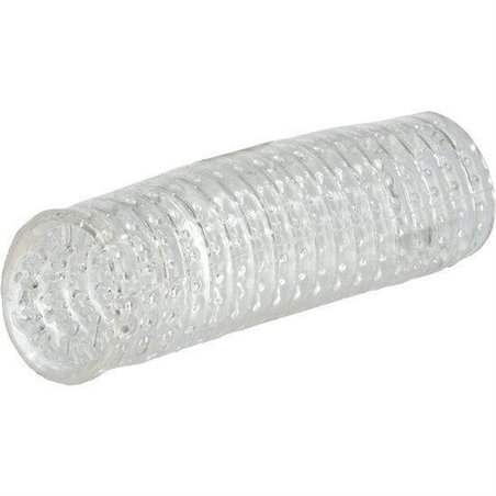 CalExotics Hand Job Stroker - Masturbatore per Uomo in Silicone Trasparente