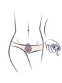 Rocks-Off Knickerbocker Glory - Vibratore Panty con Telecomando