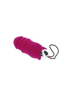 Toyjoy Sunny Side Up - Fuchsia Up & Down Vibrating Egg with Remote Control