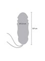 Toyjoy Sunny Side Up - Ovetto Vibrante Up & Down Fucsia con Telecomando