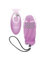 Toyjoy You Crack Me Up - Pink Rotating Vibrating Egg with Remote Control
